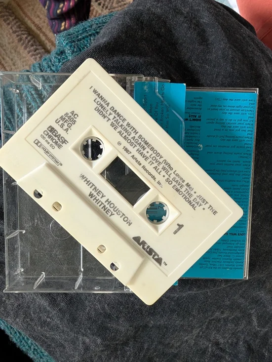 Whitney Houston 1987 Whitney Cassette Tape Excellent Vintage - Picture 3 of 6